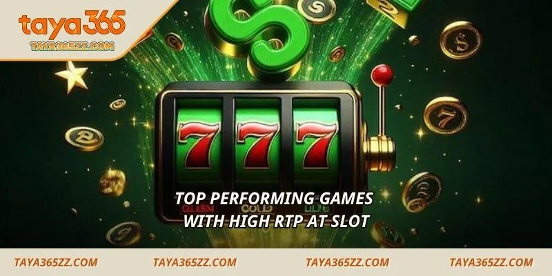 Top performing games with high RTP at Slot