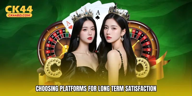 Choosing platforms for long term satisfaction