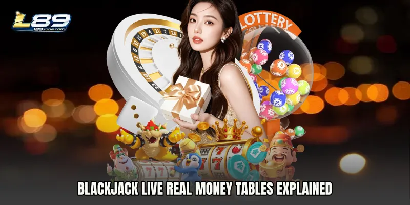 Blackjack Live real money tables explained